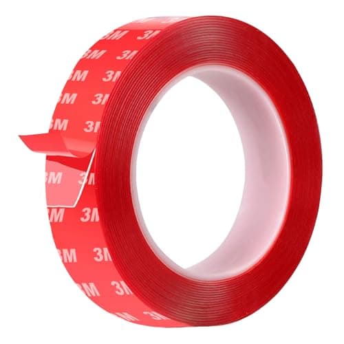 Ruban adhésif double face extra fort pour voiture, maison et bureau, puissant sans trace, longueur 5m x largeur 1,5cm