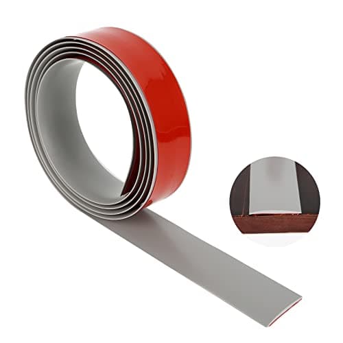 Btstil bande de transition autocollante en vinyle arbres gris, bois, sol stratifié et parquet, seuil de porte arbres gri — Gris