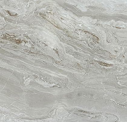 IZODEKOR Revêtement Mural Carrare pour Salon et Cuisine - Effet Marbre, Surface Brillante | Alternative Carrelage Marbre — Mars Bubble