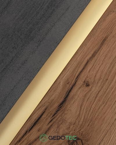 Seuil de porte barre stratifiée Vinyle Gedotec 40x900mm Alu anodisé