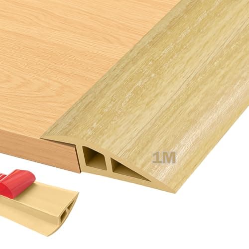 Profils autocollants de transition PVC 1 m x 5 cm — Grain de Bois D'origine
