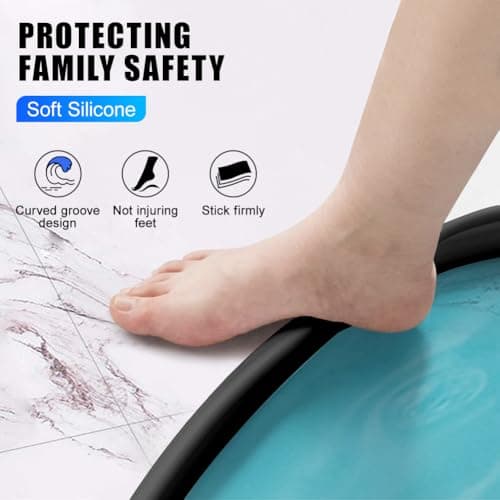 Barrière de douche pliable xiaozhifu Noir 2M 2CM*3CM pour Salle de bain et Cuisine
