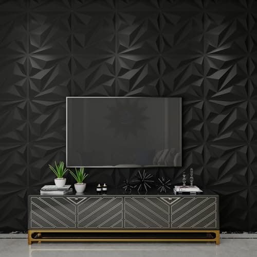 Art3dwallpanels Lot de 33 Panneau mural 3D en PVC pour décoration murale intérieure - Texture 3D, 30x30cm, 3㎡ - Décorati