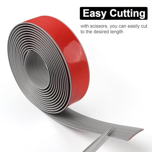 Bandes de Transition TECDW Pour Sol_auto-adhésives imperméables et résistantes usure_salon et salle de bain_usables sur