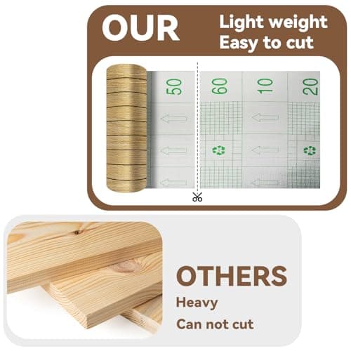 Panneaux Muraux PVC WADILE Imitation Bois 3D Auto-adhésifs – Isolation Phonique Salon Cuisine – Couverture env. 1,04 m²