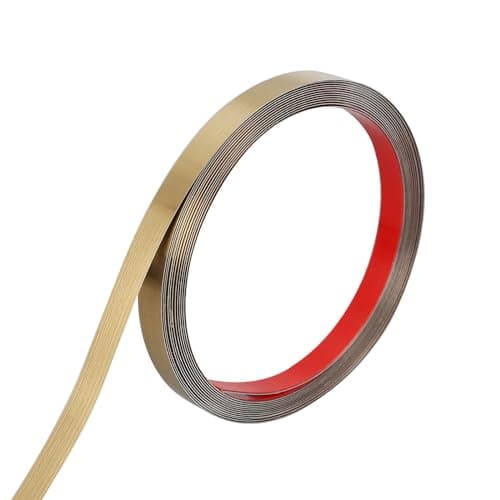 Moulure murale inoxydable autocollante dorée pour plafond - effet miroir - 2,5 cm x 6 m — 1,5 Cm X 6 M