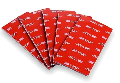 3M VHB Pastilles adhésives double face extra-fort 15 Pièces Résistance à l'eau et aux hautes températures pour Voiture,