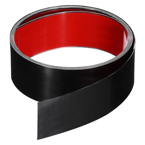 QUARKZMAN Garniture Murale d'Acier Inoxydable, Cadre Auto-Adhésif, Argent | Meilleures Ventes | Découvrez Maintenant — Noir Miroir