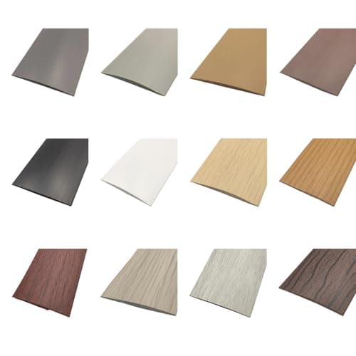 Barré de seuil stratifiée PVC pour transition de carrelage, résistante aux intempéries, idéale pour les entrées
| Barré