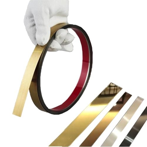 Moulures et moulures murales design amovibles - Surface miroir dorée (SSE-Or-5M)
Moulures murales amovibles et collantes