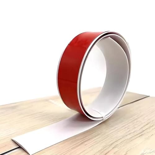 Barre de seuil Adhesive Blanc 5cm*1.0m Couvrir Les Carreaux et Les Espaces Entre Les Stratifiés Vincentine Adoptive
