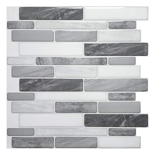 <think>

</think>

Carrelage Autocollant 3D Gris pour Cuisine et Salle de Bains, 30x30cm, Lot de 10 Pièces, Vinyle Adhés