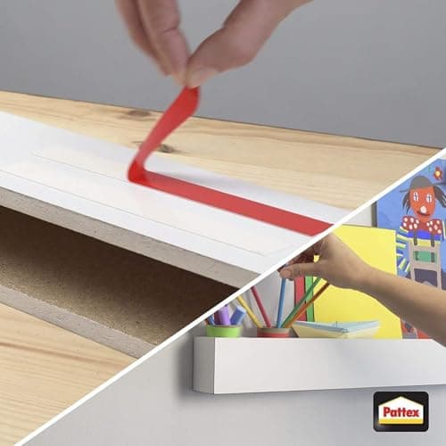 Ruban adhésif double face ultra fort Pattex | Adhésif pour montage intérieur et extérieur - Supporte maximum 120 kg par