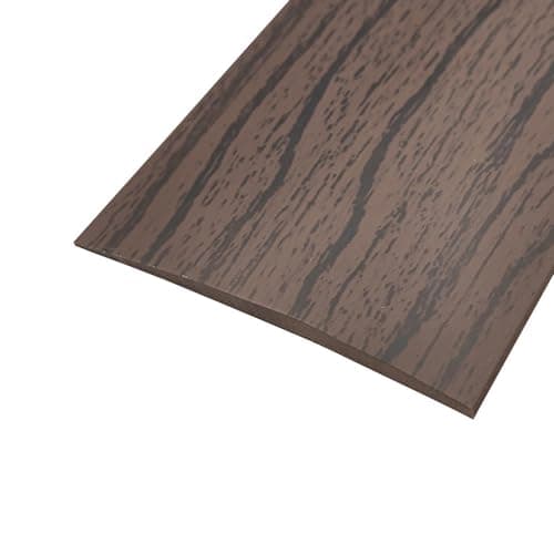 Bande de transition de sol PVC autocollante pour carrelage, bois et stratifié 1 m x 5 cm (érable) - Seuiller en PVC]|[Ba — Noix