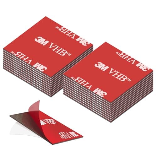 DOUBLE FACE EXTRAFORT PASTILLES ADHÉSIVES IMPERMÉABLES POUR Maison ET BUREAU - 30mm x 30mm, 20PIECES
