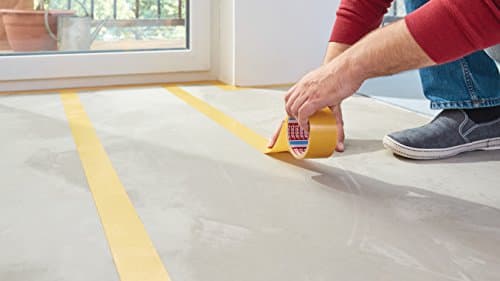Rouleau Adhésif Tesa Fort Ruban Double Face pour Solirréguliers - Anti-Dérapant pour Moquette et PVC - 5m x 50mm