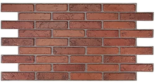 Grace Baltic Lot de 20 panneaux muraux 3D pour décoration murale intérieure, décoratifs et faciles à installer, idéaux p — Brique Naturelle
