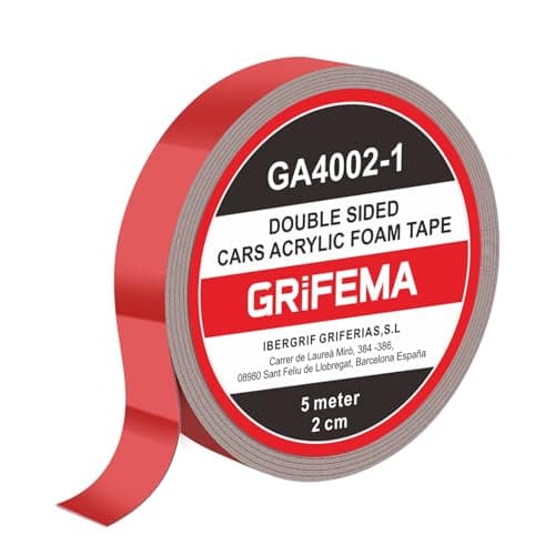 Titre SEO optimisé : Ruban Adhésif Double Face Super Résistant GRIFEMA GA4002-1 | Bureaux, Maisons, Réparations Automobi