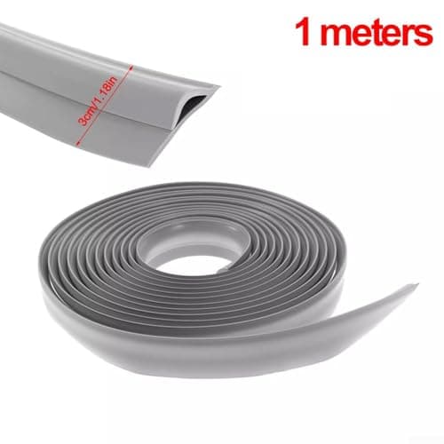 Bande de transition gris 1 m vinyle PVC