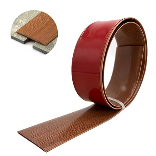 Bande de Transition de Sol Autocollante Gray Wood Grain 7.6cm pour Couvrir Les Espaces Entre Les Sols en Bois - Sécurité — Teak