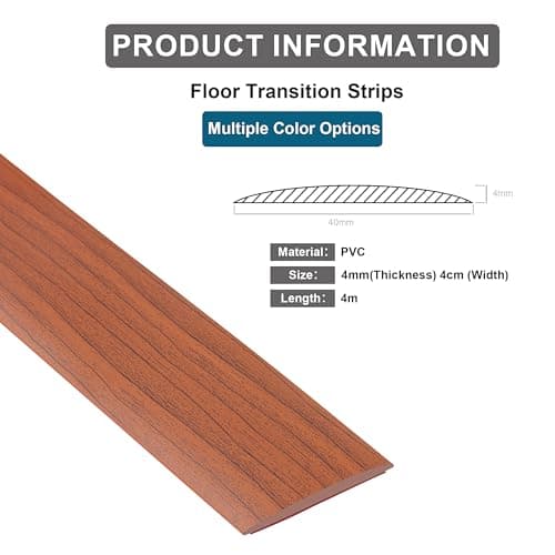 Bandes de Transition TECDW Pour Sol Imperméables et Résistantes Automne Hiver, Idéales pour Portes et Fenêtres, Traiteme
