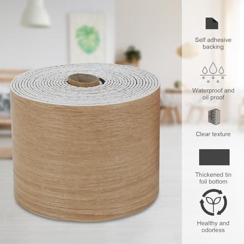 Jackfru plinthe souple large et épaisse pour sol, bande décorative autocollante polyvalente, plinthes flexible de transi