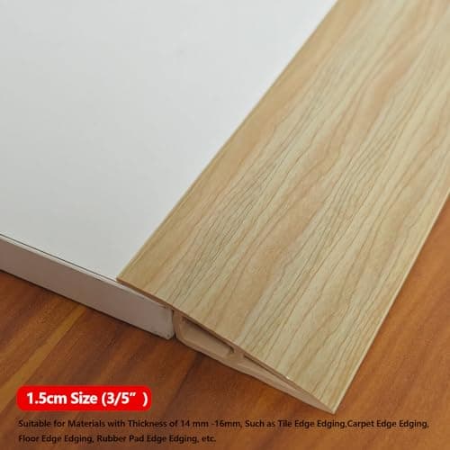 Rampes de seuil en PVC pour personnes âgées | Haute sécurité | Autocollantes | Accessibilité | 100cm×1.5cm

Barres de se