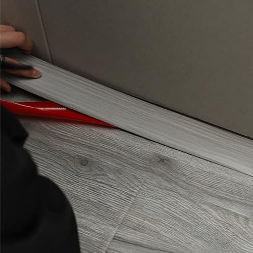 Bande de transition de sol PVC autocollante pour carrelage, bois et stratifié 1 m x 5 cm (érable) - Seuiller en PVC]|[Ba