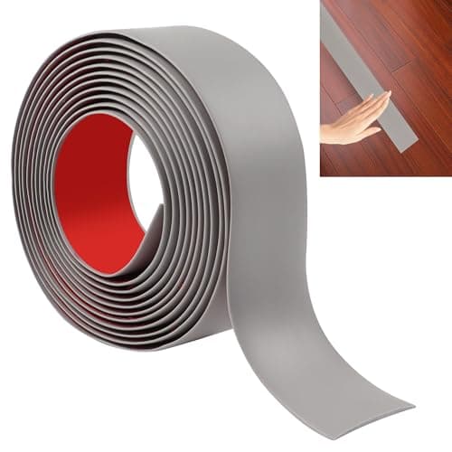 Bande de transition de seuil JUNART 400cm × 5cm gris pour sol stratifié et vinyle