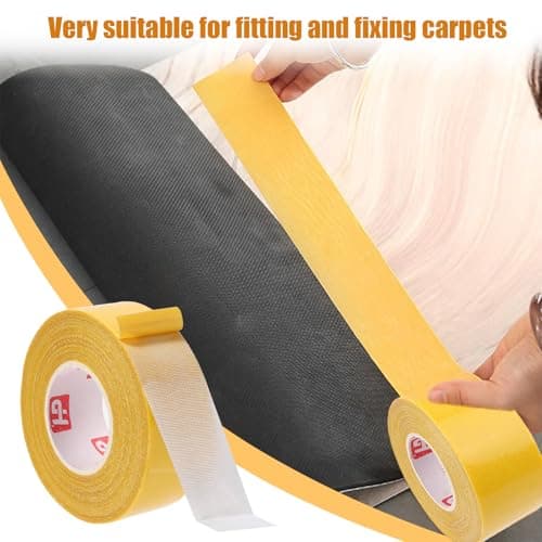 ruban adhésif double face robuste 30mm x 20m facile à couper et à enlever pour tapis photo voiture ou extérieur forte a
