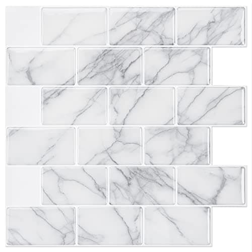 Art3d Lot de 10 feuilles de carrelage pour dosseret de cuisine gris marbre (A17053P10)

Art3d Lot de 10 feuilles de carr
