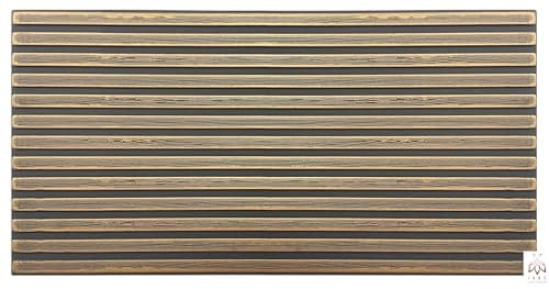 Panneaux 3D en polystyrène doré - Décoration de plafond - Imitation lamelles - 3 mm d'épaisseur - 100 x 50 cm - 3 m² -.d — (Lattes 3d Dorées Xl)
