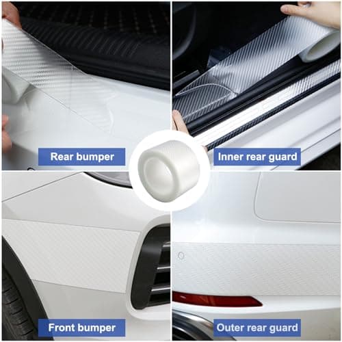 Protection Seuil de Porte Autocollants pour Voiture + Sécurité + Conducteurs + Sortie de Garage + Haute Définition + 7cm