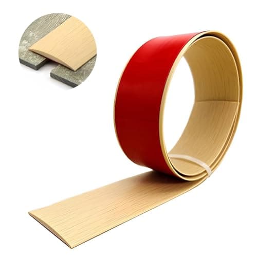 Bande de Transition de Sol Autocollante Gray Wood Grain 7.6cm pour Couvrir Les Espaces Entre Les Sols en Bois - Sécurité — Maple