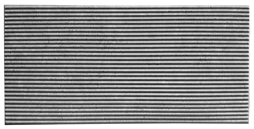 Panneaux muraux 3D XPS Blanc pour décoration intérieure - Classique cadre - 100 x 50 cm - 2 m² — (Gris Foncé Béton 42.xl)
