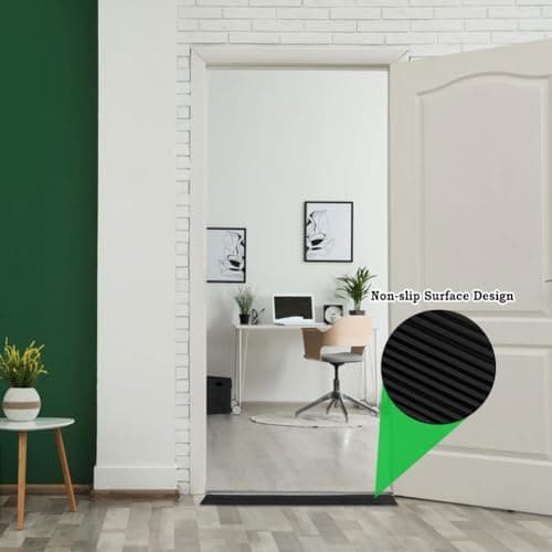 LOMUG Rampe de seuil de porte en caoutchouc, pour fauteuil roulant et aspirateur, en garage