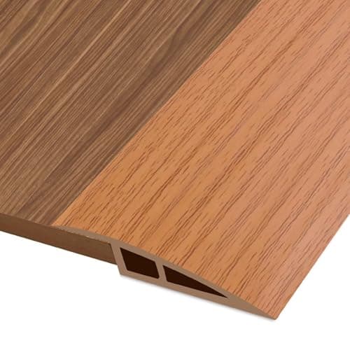 Barre de seuil adhésive 1M*7CM noir pour hauteur de seuil 10mm à 15mm — Grain de Bois Jaune