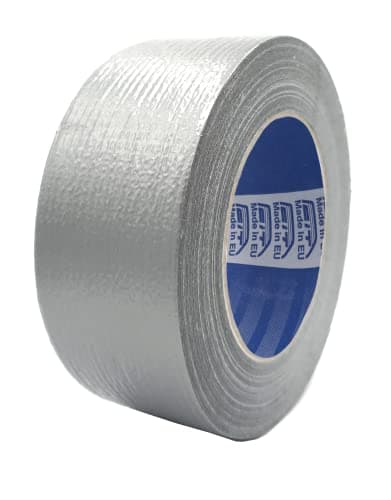 Ruban toilé américain ACIT 50 mm x 25 mètres blanc, réparations et bricolage imperméable, isolant pour tous types de rép — Gris