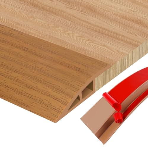 Barre de seuil adhésive multiniveau pour joints de sol et transitions de seuil de moquette et carrelage - pour professio — Chêne Jaune