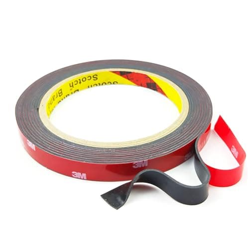 Hanfix Ruban adhésif double face extra fort pour(intérieur et extérieur), imperméable, résistant aux températures, haute