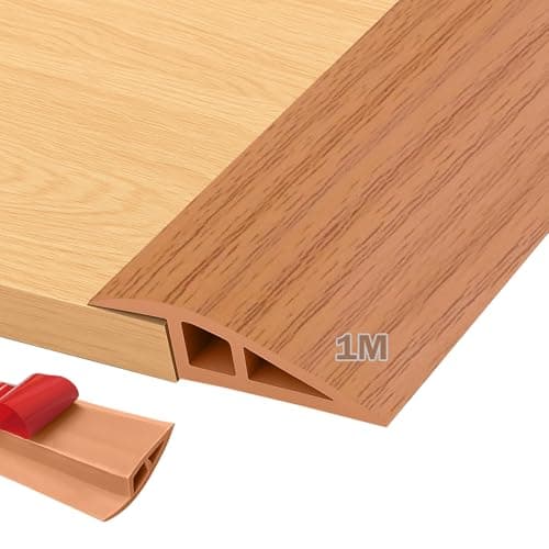 Profils autocollants de transition PVC 1 m x 5 cm — Chêne Jaune