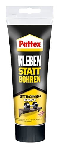 Pattex ruban adhésif au lieu de percer | Forte adhérence double face | Pour montage intérieur et extérieur | Montage mur — Blanc