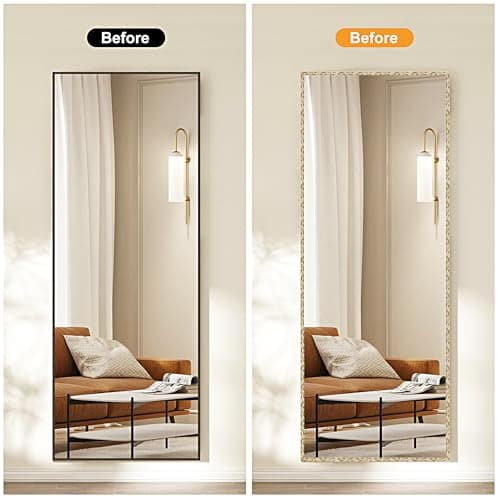 JUNART Bande Décorative en PVC Argent, Adhesive pour Frise Murale, Convient aux Linteaux et Plinthes, Fonction Décoratio