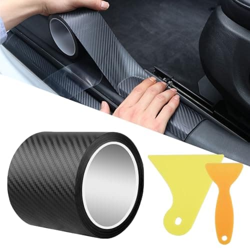 Protection Seuil de Porte Autocollants, Transparent pour Voiture, Protection de Seuil de Porte Voiture pour Voitures Win