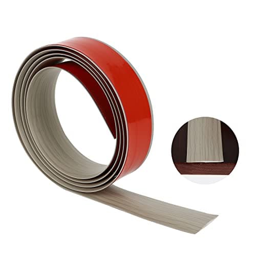 Btstil bande de transition autocollante en vinyle arbres gris, bois, sol stratifié et parquet, seuil de porte arbres gri