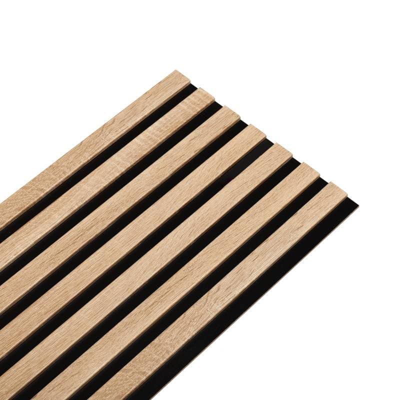 <think>

</think>

DECOON - Panneau Mural 3D en Bois Rigide 250 x 30 x 1,4 cm - Décor Chêne sur Fond Noir - Revêtement d