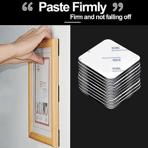 FENGYING Adhésif Dace Puissant Double Face Extra Fort pour Autocollant Face et Décoration Mural (30 Pièces)
