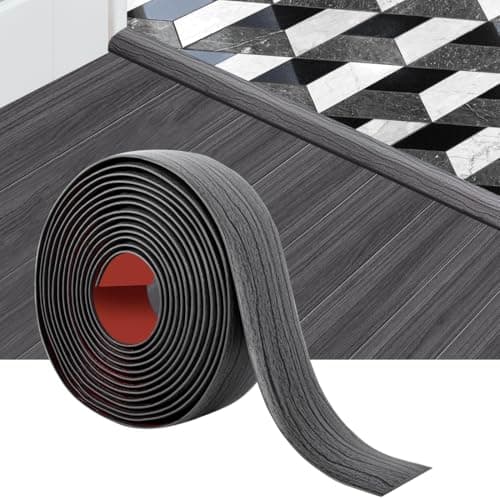 <think>

</think>

Bande de transition pour sol en vinyle autocollant noir noyer, 10 ft, pour joints de sol en caoutchou — Gris Foncé