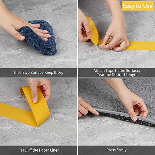 Ruban adhésif double face extra fort pour tapis + Ruban adhésif double face puissant pour tapis + Ruban adhésif double f
