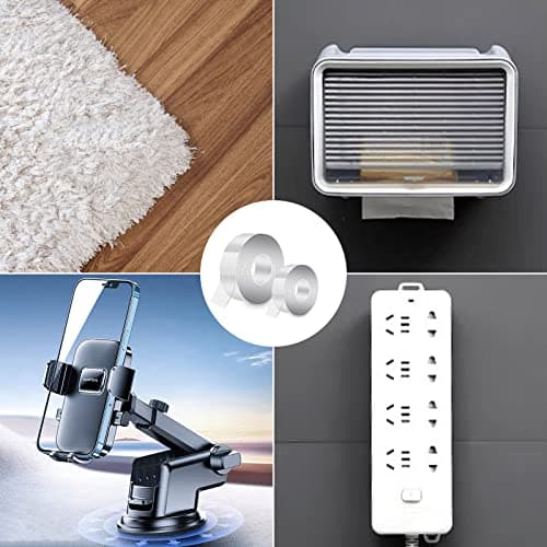 Gvolatee 3 mètres Double Face Nano Traceless Amovible Pour Tapis Voiture